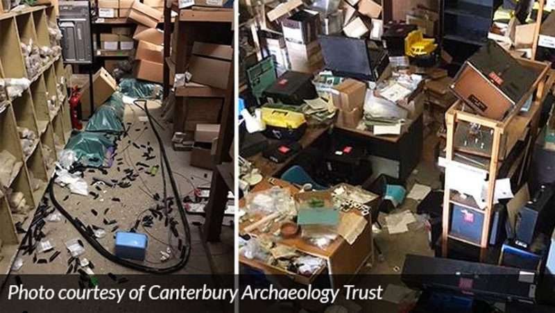Clearway protects Canterbury Archaeological Trust after break-in