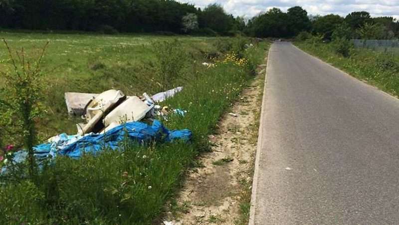 Pensioner fined for fly-tipping – even though he didn’t do it!