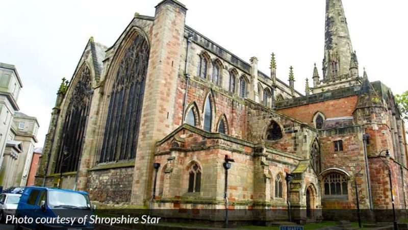 Thousands of pounds worth of Lead stolen from Shrewsbury Church