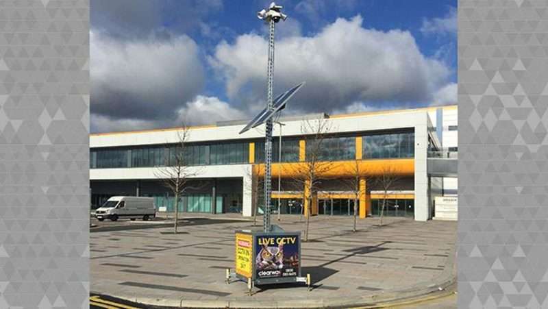 Clearway CCTV towers keep an eye on Amazon distribution centre