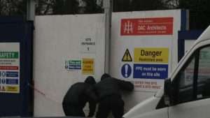 construction site theft