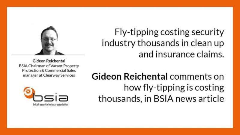 Gideon Reichental comments on how fly-tipping is costing thousands