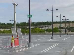 Clearway Solar powered inView CCTV Tower