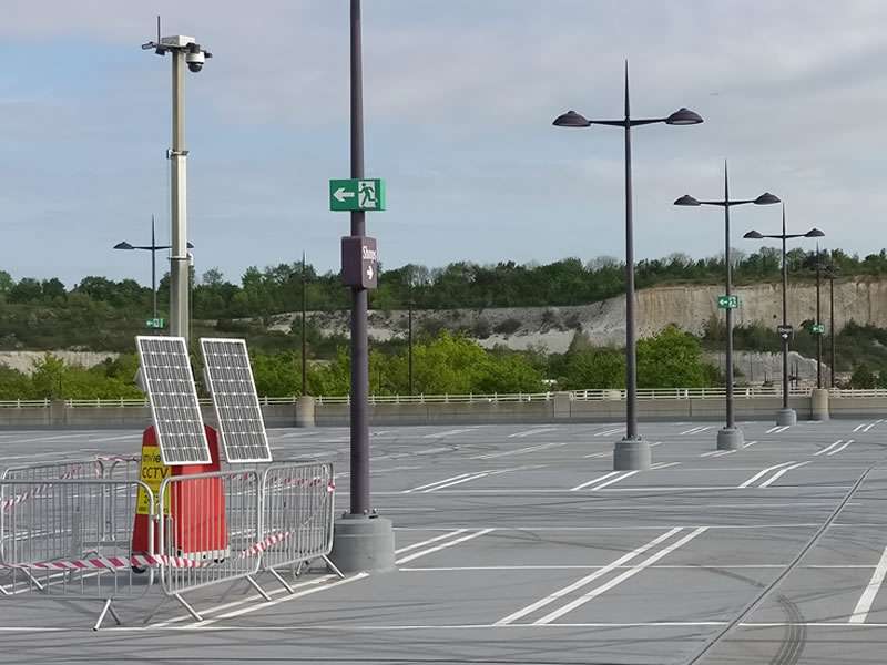 Clearway Solar powered inView CCTV Tower