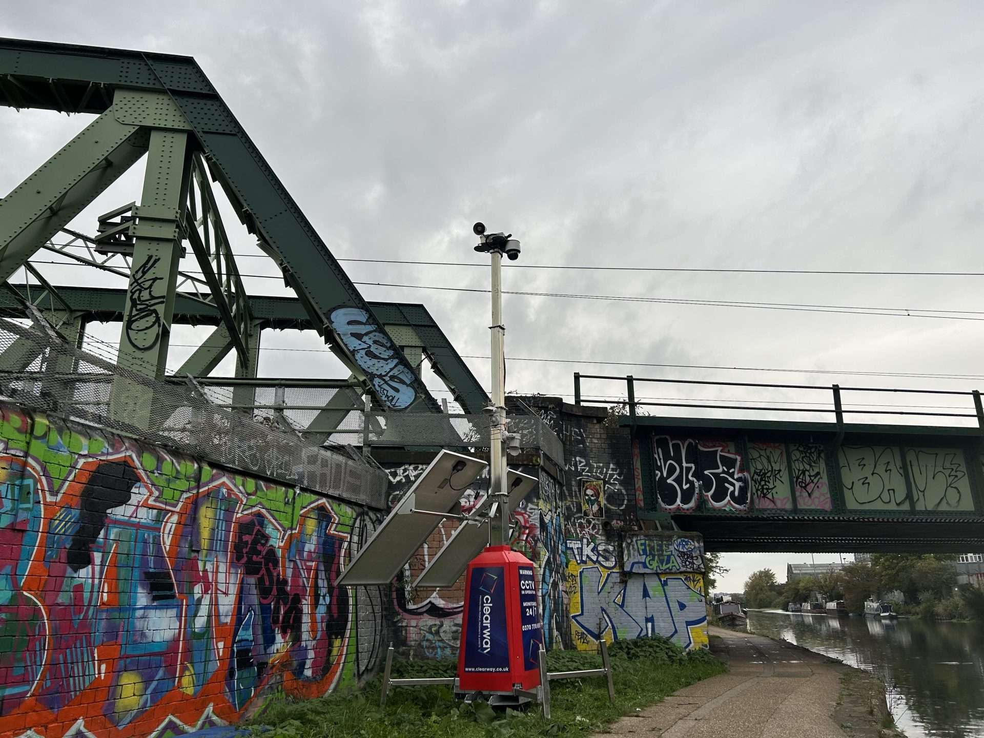 Clearway inView solar CCTV