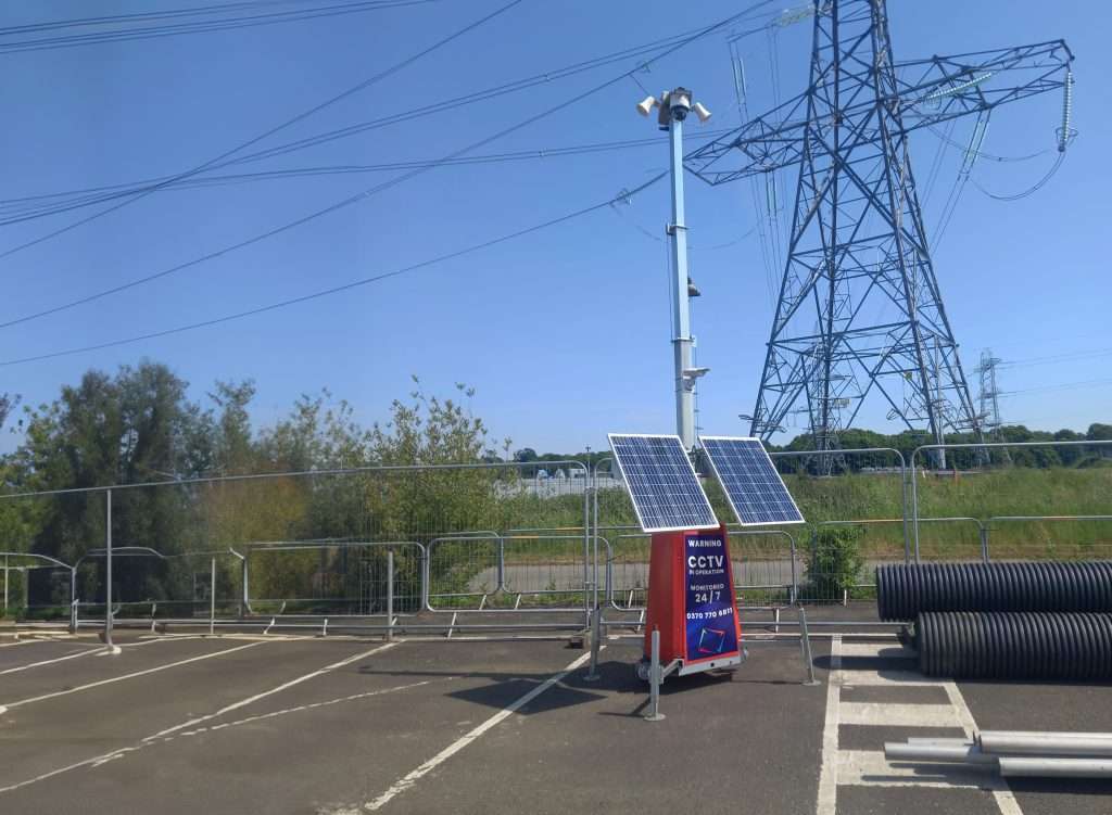 Clearway solar CCTV tower