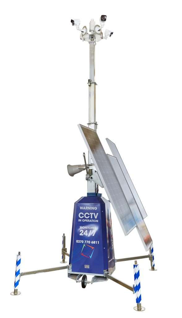 Clearway mobile CCTV tower