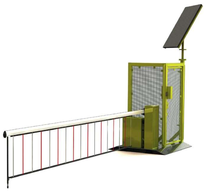 Clearway SOSEC 100 Barrier and Gate Combination