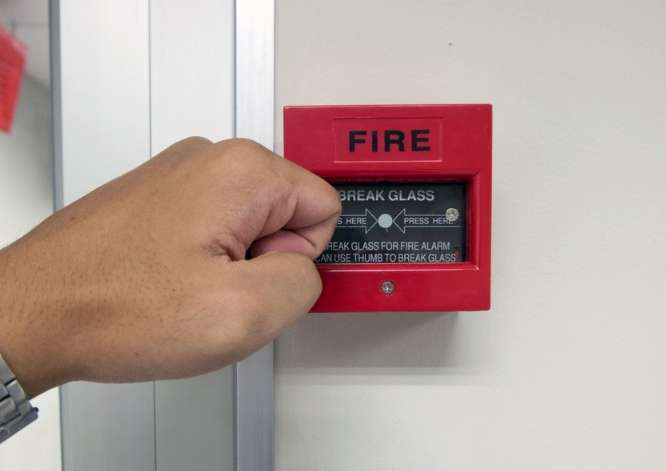 commercial fire install