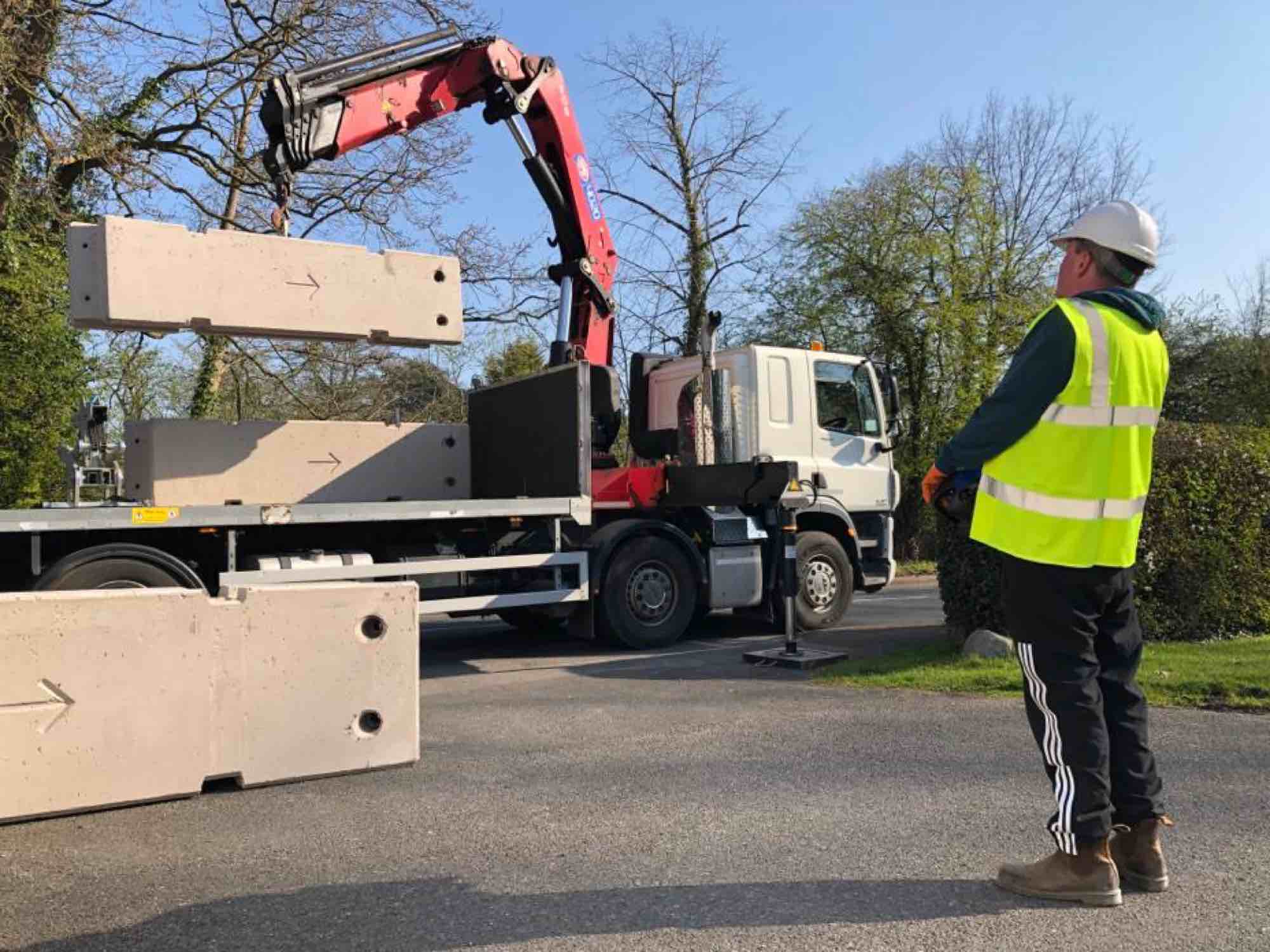 Clearway Concrete Barrier Blocks