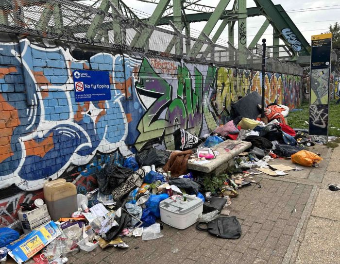 Clearway fly tipping removal service