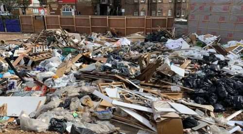Fly-tipping in the UK