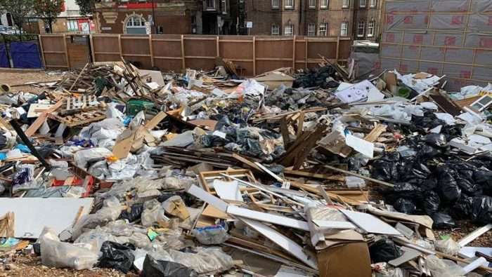 Fly-tipping in the UK