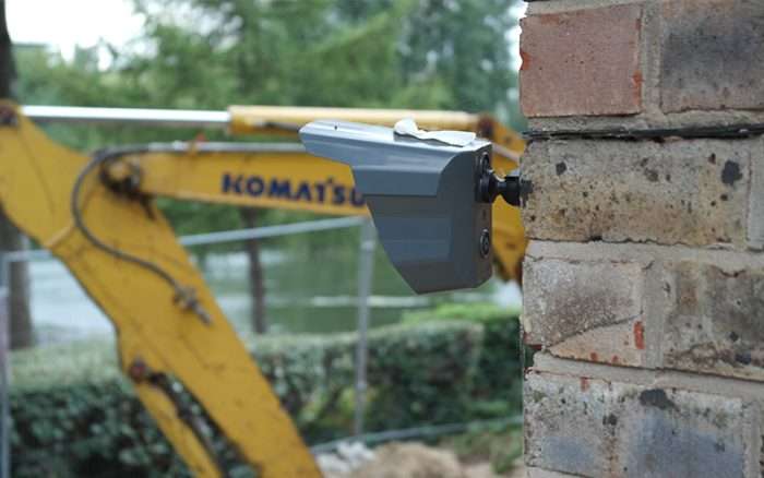 Construction site camera