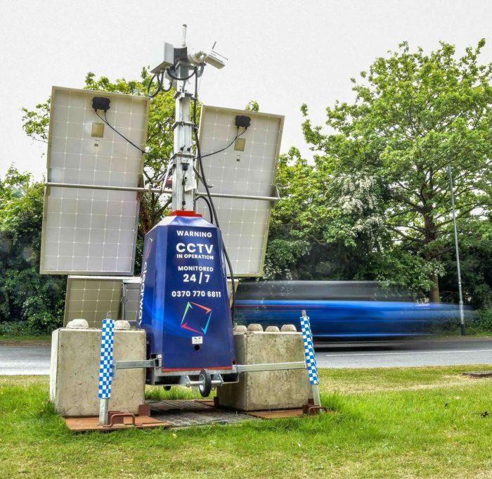 Highways Solar CCTV Tower