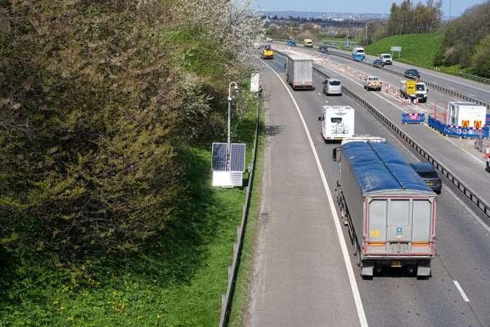 stopped vehicle detection using Clearway inView highway CCTV Tower