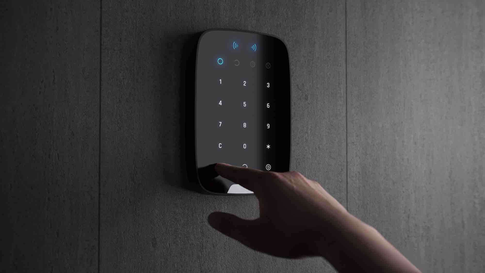 intruder alarm Keypad