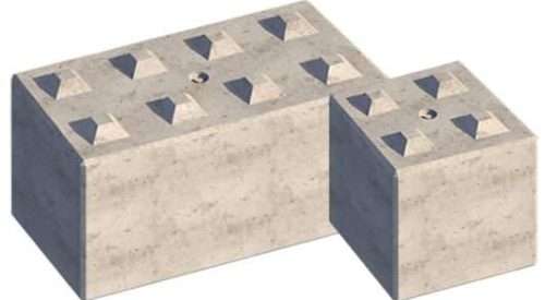 LG8 Interlocking Concrete Lego Blocks