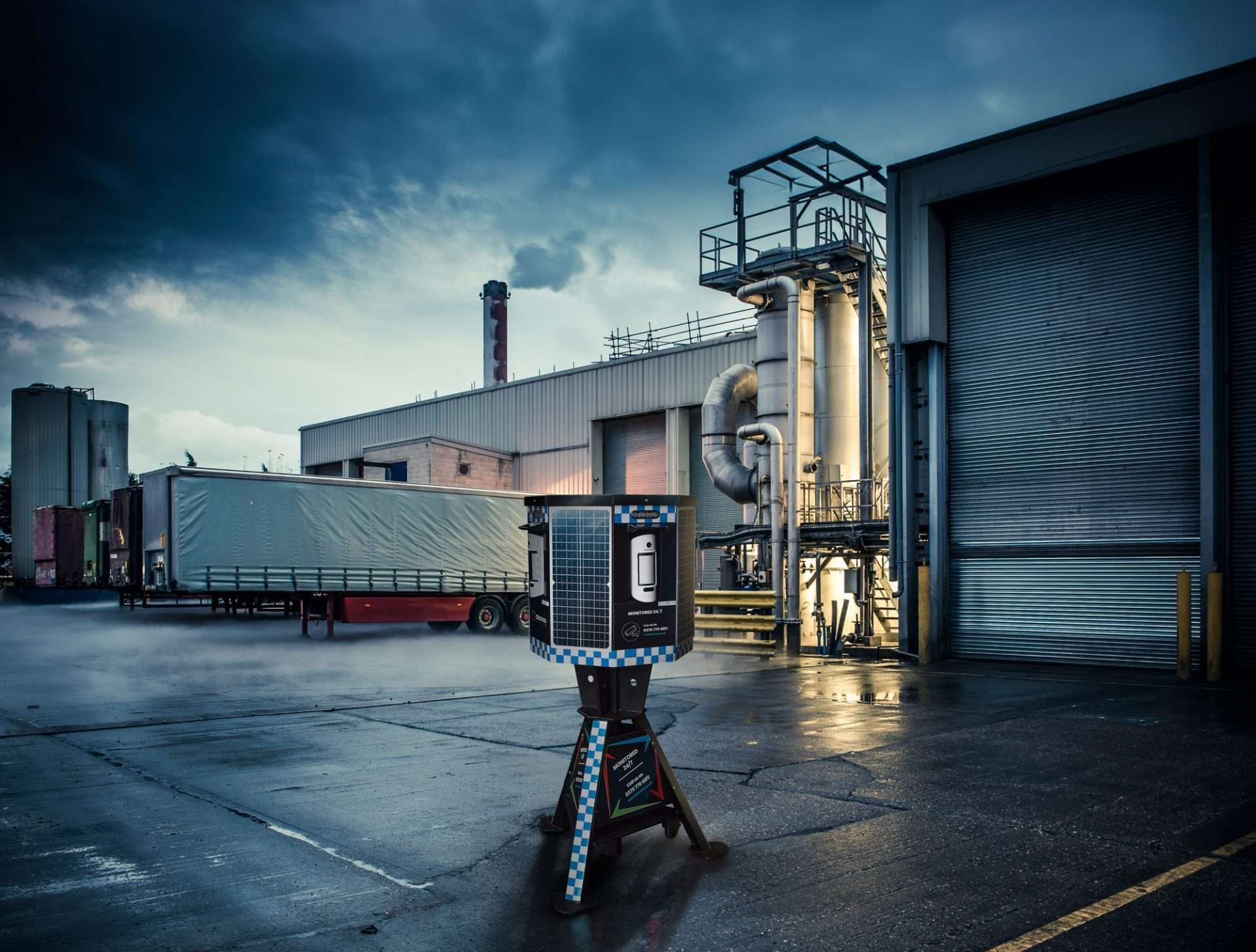 perimeter alarms and sensors