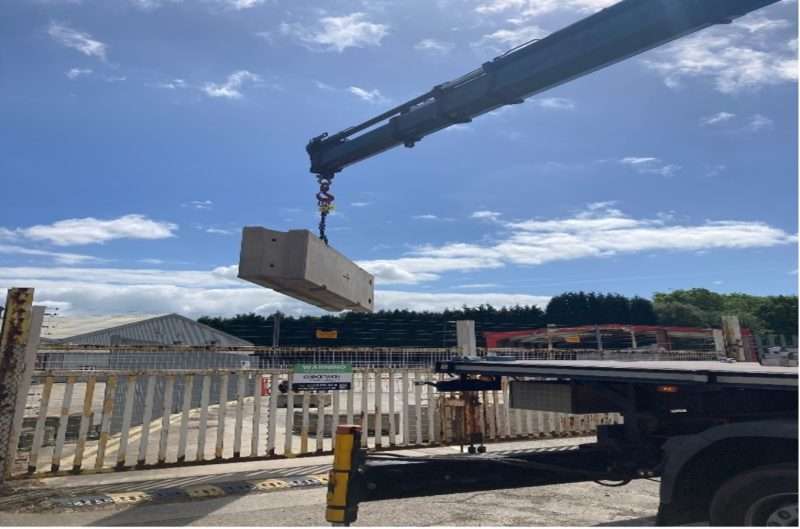 Client site secured with concrete barriers and CCTV ahead of Jubilee weekend