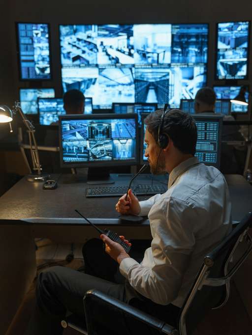 Security Intelligence monitoring automatic facial recognition system