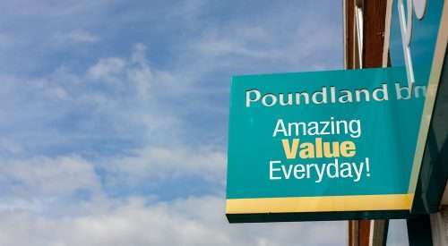 Felixstowe,Suffolk,Uk,September,17,2021:,Poundland,Store,Logo,Front