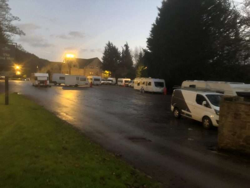 Common law eviction of traveller encampment forming on client’s land