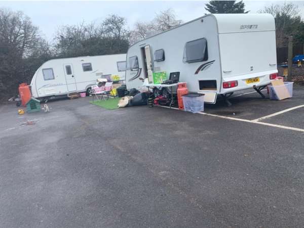 how to evict travellers from private land