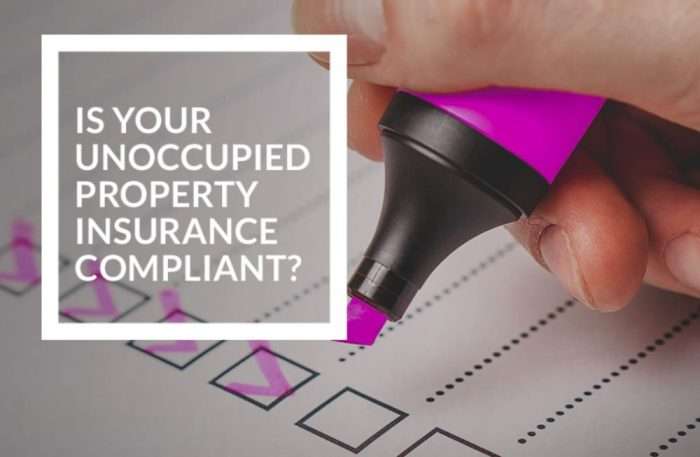 vacant property insurance