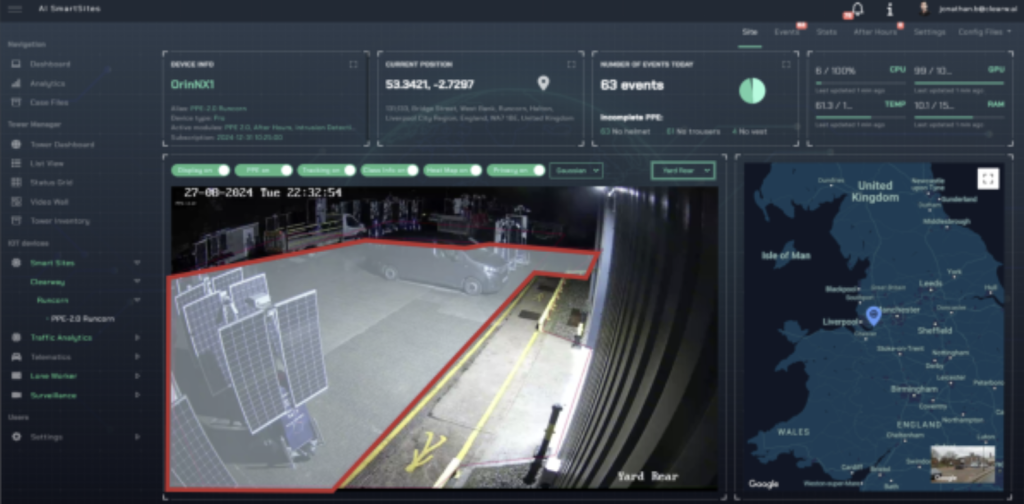 AI CCTV for rail operators
