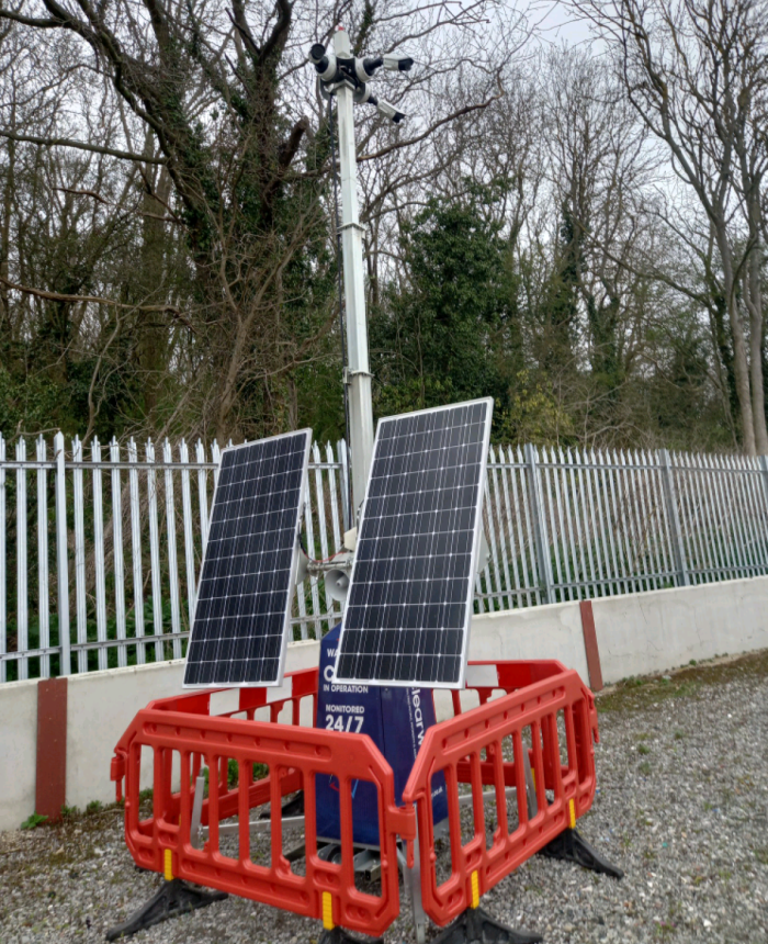 Clearway Solar CCTV Tower for security