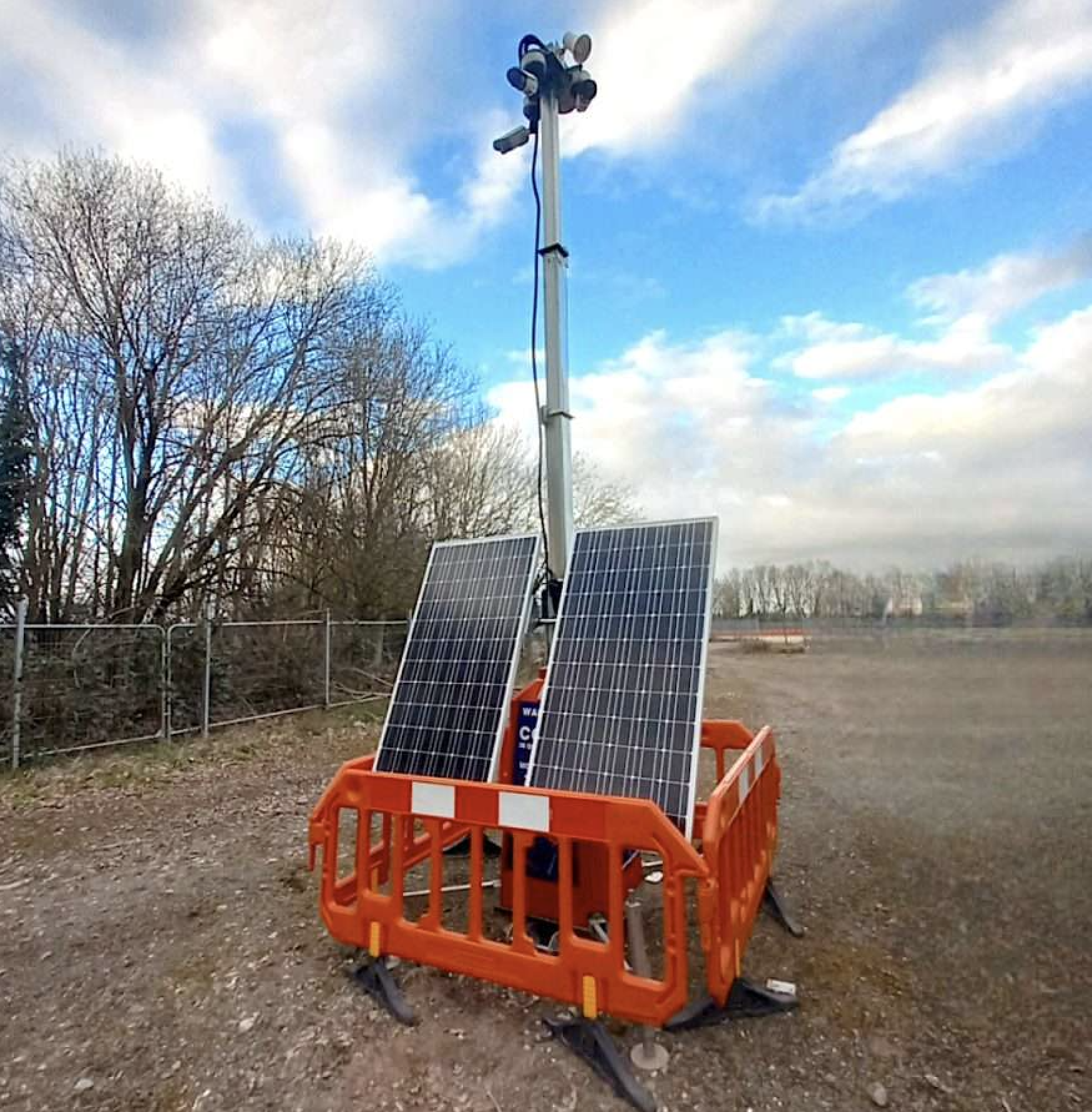 CCTV Towers for Larger Empty Locations