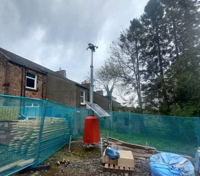 Clearway inView solar CCTV Tower garden