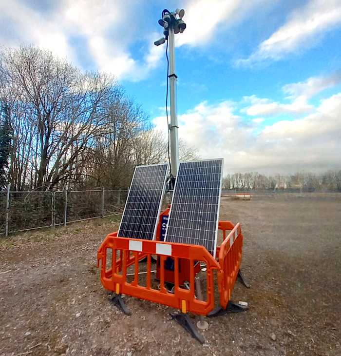 Clearway off grid CCTV Tower