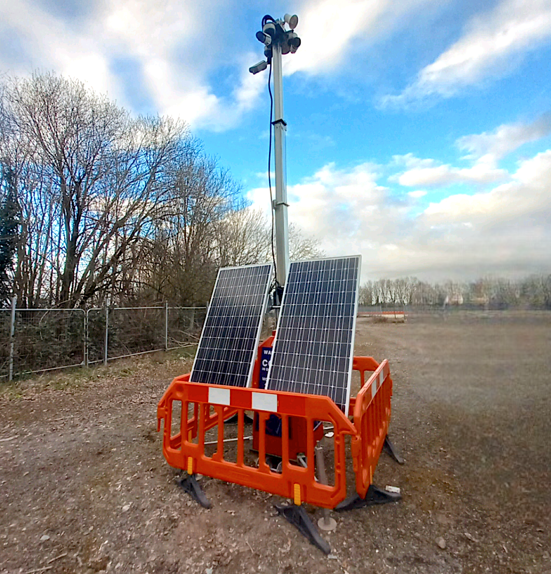 Clearway off grid CCTV Tower