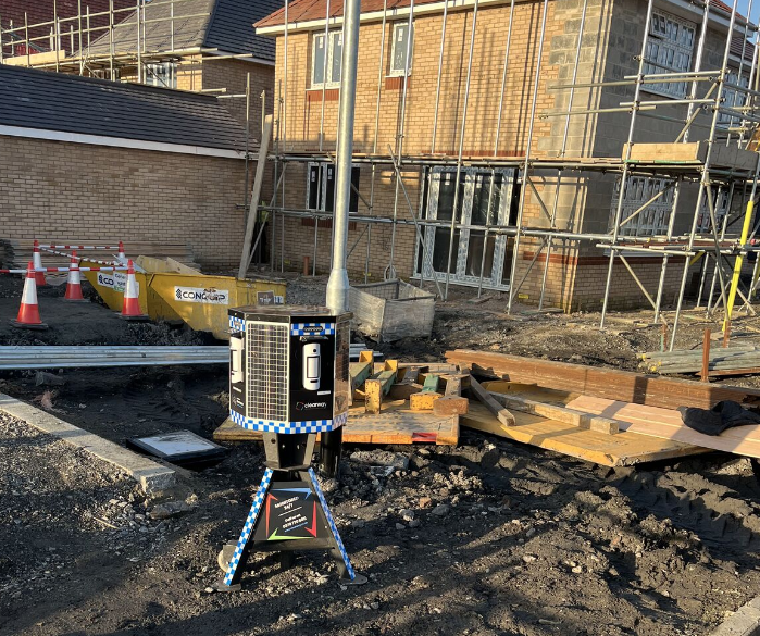 Clearway inView Detect PIDs System on construction site