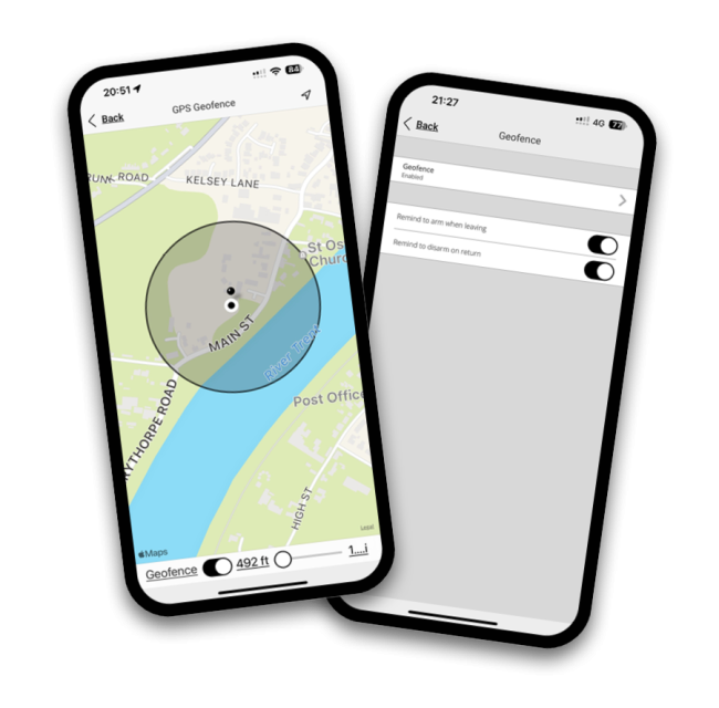 inView detect intrusion detection geofence alert