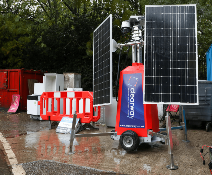 Clearway inView Solar CCTV Tower