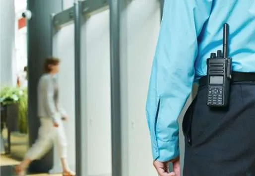 Can a security guard physically detain or touch you?