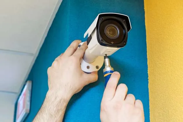 cctv for vacant properties being installed