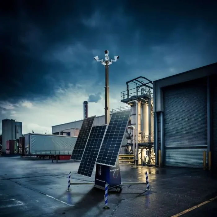 rapid install solar CCTV Tower from Clearway