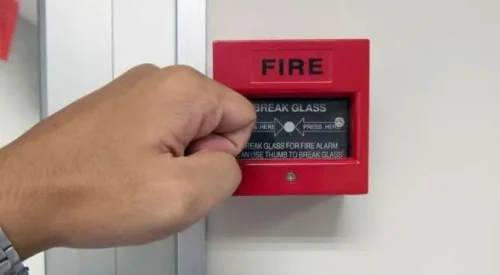 fire alarms being tested often