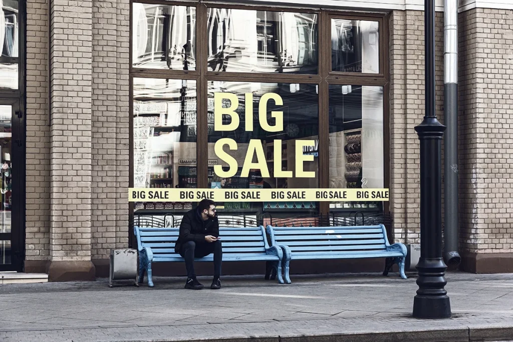 empty retail property security