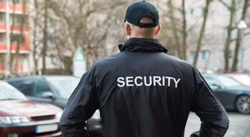 What does a security guard do